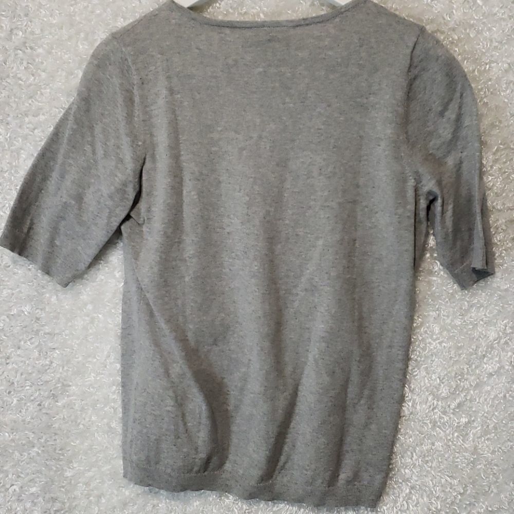 New short sleeve thin sweater top - Picture 2 of 4